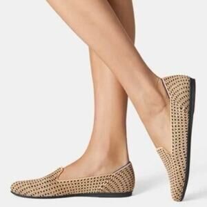 Rothy’s Houndstooth Loafer - Shimmer Gold Tan Black Silver 9